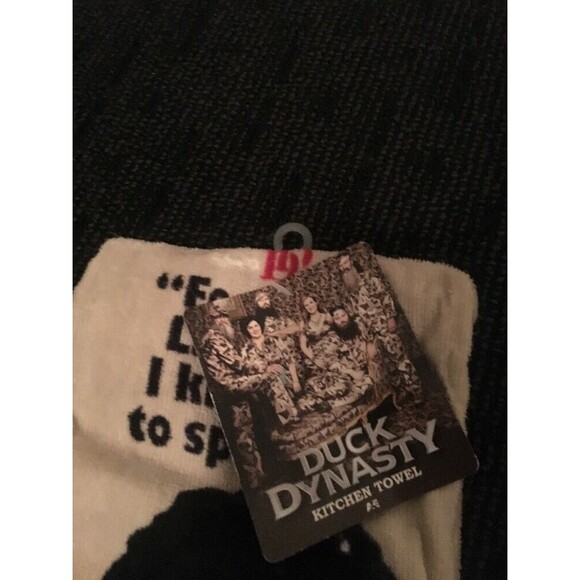 Duck Dynasty 1-Piece Kay Dee Graphic Print Kitchen Hand Towel - Picture 2 of 3